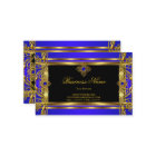 Bleu Royal Élégant Or