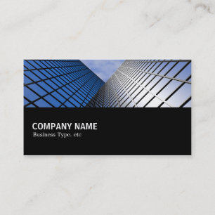 Carte De Visite Bloc de bureaux réfléchissant Halfway 0150