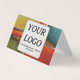 Carte De Visite Blocage de couleur minimalisme do-it-yourself Cart