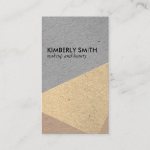 Carte De Visite Blocs de couleurs à bandes modernes