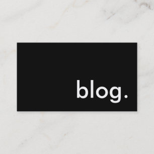Carte De Visite blog.