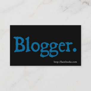Carte De Visite Blogger