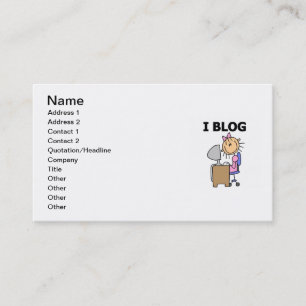 Carte De Visite Blogueuse