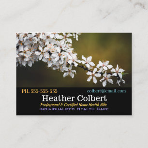 Carte De Visite Blossom Bliss Professional