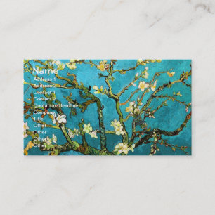 Carte De Visite Blossoming Almond Tree Van Gogh Fine Art