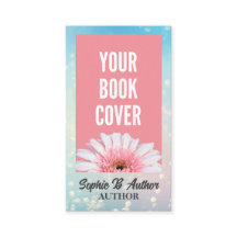 Blue Bokeh Auteur et auteur couverture de livre