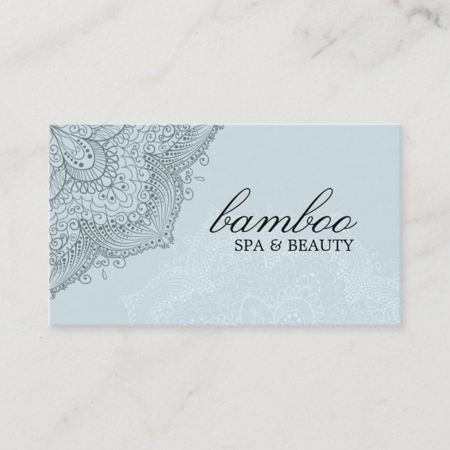 Carte de visite Blue Exotic Spa (Devant)