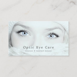 Carte De Visite Blue Eyes, Opticien, Praticien technique