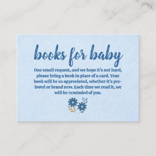 Carte De Visite Blue Jean Baby Books for Baby