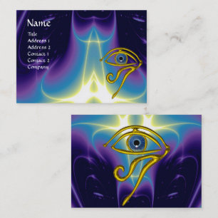 Carte De Visite BLUE TALISMAN, violet violet blanc