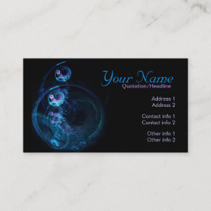 Carte de visite BlueBubbles