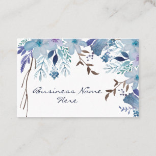 Carte de visite - Blues d'été