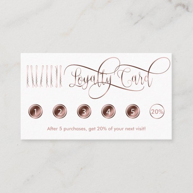Carte De Visite Bobby Pins Coiffeur Stylo Salon de coiffure Coiffe (Devant)