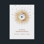 Carte De Visite *~* Boho lunaire Luna céleste Lumière magique<br><div class="desc">Taille de conception : Grand carte de visite Vertical. YELLOW GOLD PEACH SEPIA éclate de lumière, Gold Sun Rays - Phases noires de la Lune. * Énergies Ésotériques Améliorées de la Lune et dans la déesse Solaire Énergies Lune Lunaire Phases de la Lune incluant Crescent Moon Il y a un...</div>