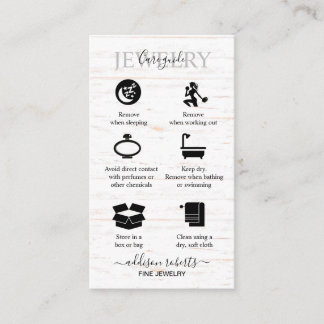 Carte De Visite Boho rustique Bois Aquarelle Tournesol Bijoux Soin