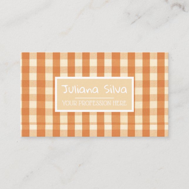 Carte De Visite Boho Super coloré rétro (Devant)