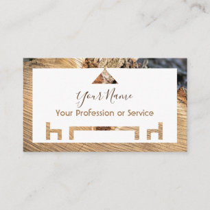 Carte De Visite Bois bio pour design d'intérieur et mobilier !