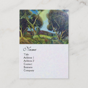 CARTE DE VISITE BOIS DE PINÈDE EN TOSCANE