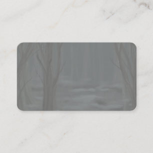 Carte De Visite Bois foncé