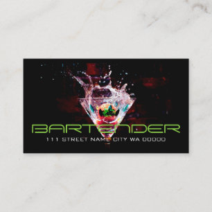 Carte De Visite Boîte de nuit Dancing Bar de nuit Entreprise de vi