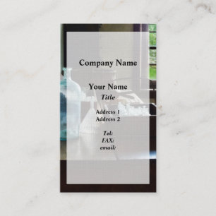 Carte De Visite Boîte de tubes d'essai