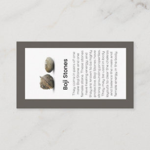 Carte De Visite Boji Stones Crystal Signification Bijoux Display