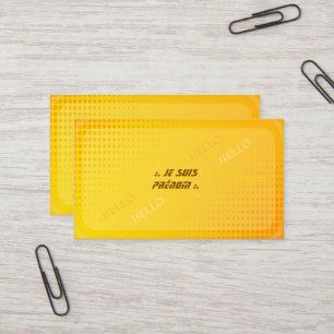 Carte de visite Bojour