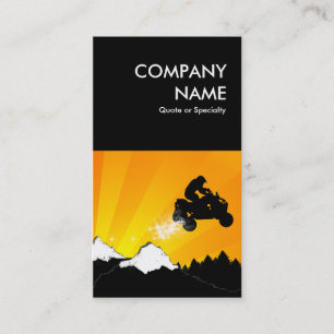 Carte De Visite bold atv dirt trail