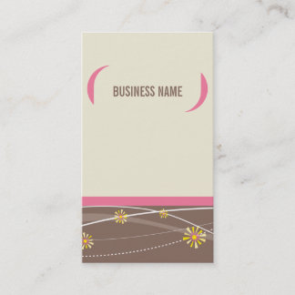 CARTE DE VISITE bold clair crème mocha rose
