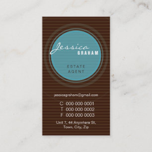 CARTE DE VISITE BOLD :: rayonner 4P