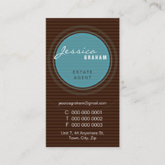 CARTE DE VISITE BOLD :: rayonner 4P