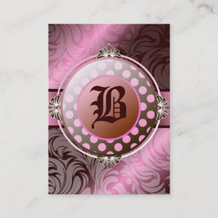 Carte De Visite bonbons au sucre 311-Brown