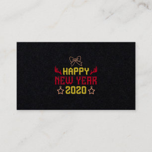 Carte De Visite Bonne année 2020