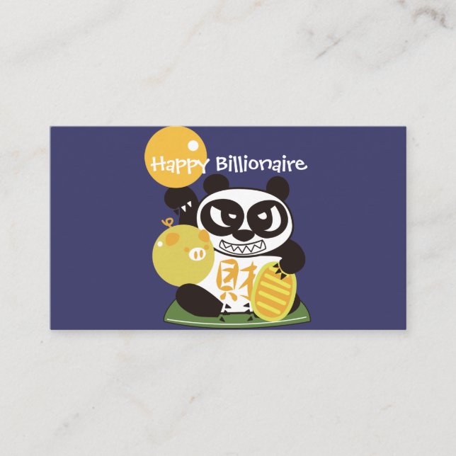 Carte De Visite Bonne chance Fortune (Devant)