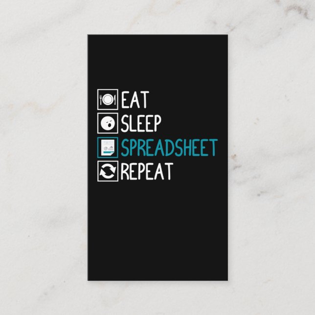 Carte De Visite Bookkeeping (Devant)