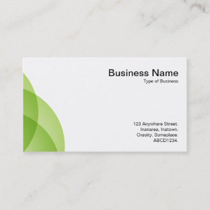 Carte De Visite Bords - Martian Green