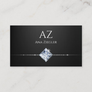 Carte De Visite Bordure diamant