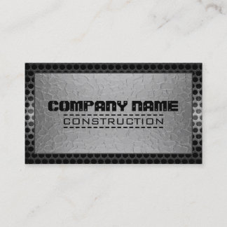 Carte De Visite Bordure en acier moderne en métal inoxydable #2