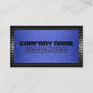Carte De Visite Bordure en métal en acier inoxydable métallisé Loo