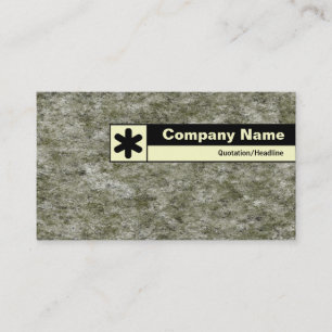 Carte De Visite Bordure étiquetée - Granite numérique