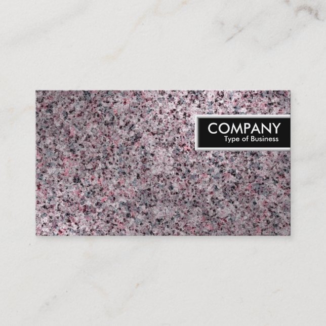 Carte De Visite Bordure - Granite Chaud (Devant)