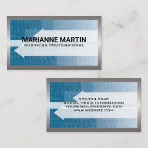 Carte De Visite Bordure métallique   Arrière - plan technique du c