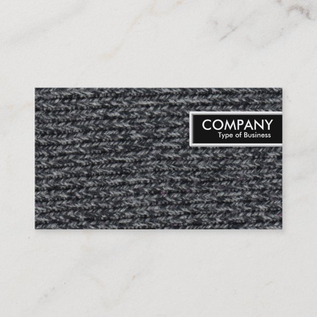 Carte De Visite Bordure - Pull en laine 03 (Devant)