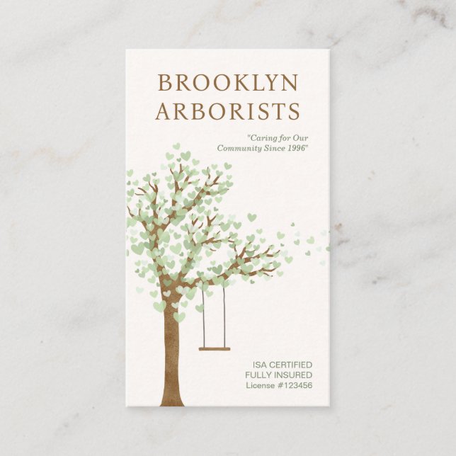 Carte de visite boriste du code QR (Devant)