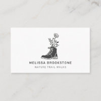 Bottes De Randonnées Illustrées Avec Fleurs