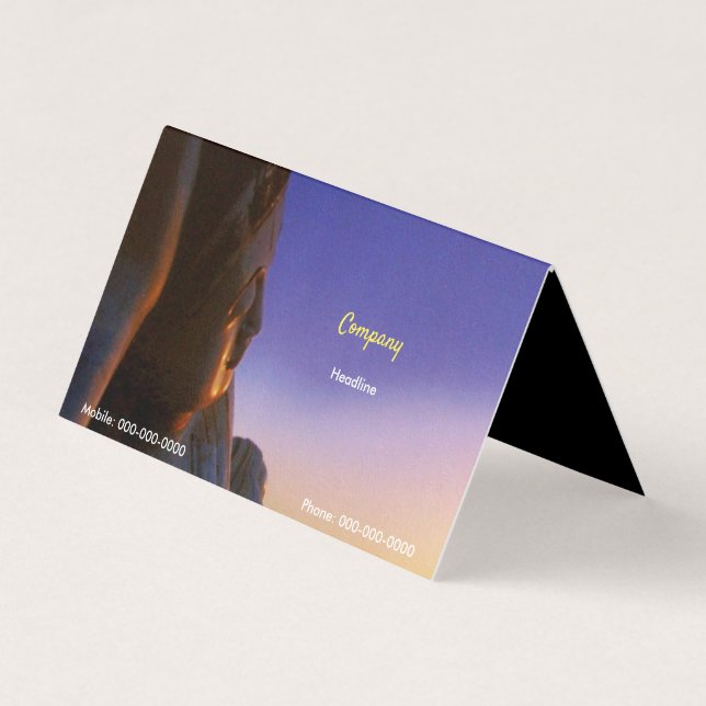 Carte De Visite Bouddha (Devant)