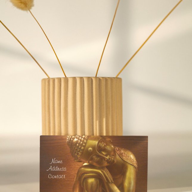 Carte De Visite Bouddha couché (Créateur téléchargé)