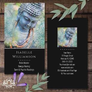 Carte De Visite Bouddha Zen Reiki Yoga Méditation Spirituel
