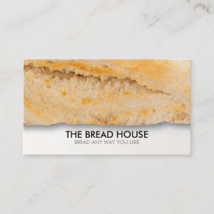 Carte De Visite Boulangerie à pain sur mesure