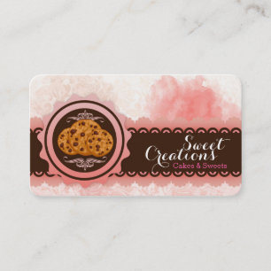 Carte De Visite Boulangerie Cookies Commerce sucré